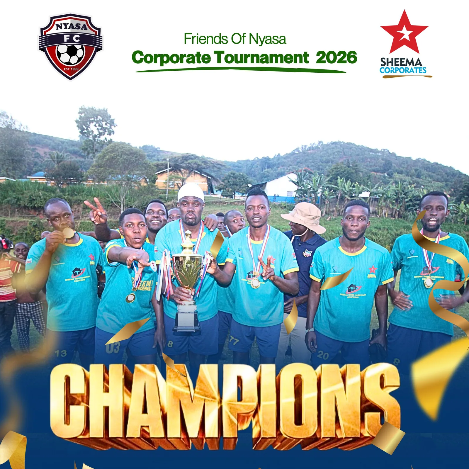 Champions of NYASA: Sheema Corporates